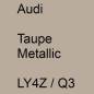 Preview: Audi, Taupe Metallic, LY4Z / Q3.